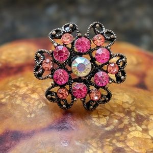 Charlotte Russe| Pink Rhinestone Ring